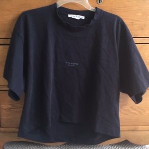 Acne Studies Cropped Tshirt